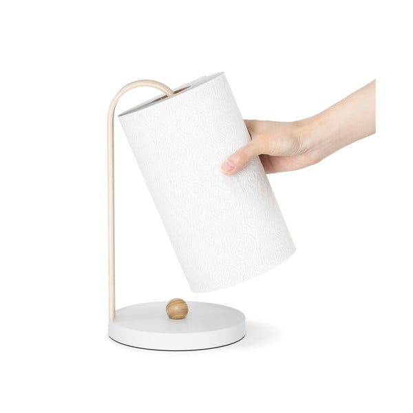 Bijeli drveni stalak za papirnate ručnike ø 17 cm Bellwood – Umbra-image-4