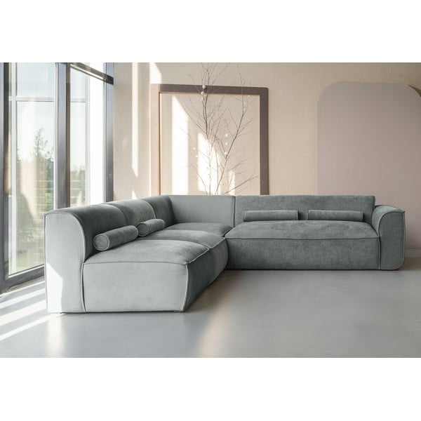 Svijetlo zelena kutna garnitura (s lijevim kutom) Flex Felix – Miuform-image-1