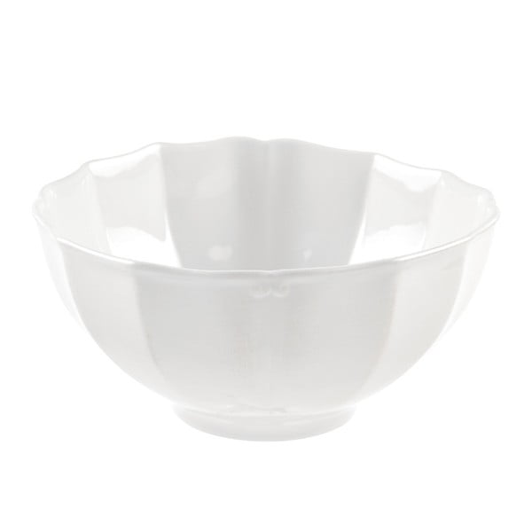 Bijela zemljana zdjela za salatu Costa Nova Barroco, ⌀ 27 cm