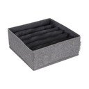 Sivi organizator ladica s pretincima Bigso Box of Sweden Drawer, 29 x 11 cm