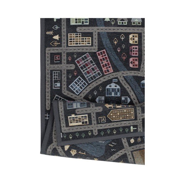 Crni dvostrani dječji tepih Narma Ülejõe, 160 x 230 cm-image-3