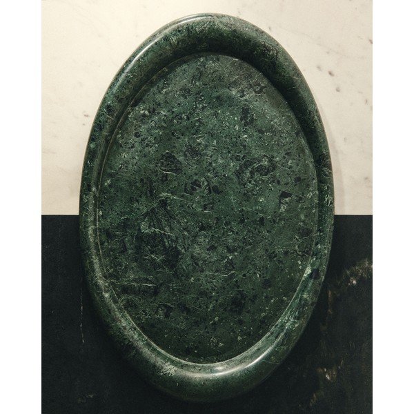 Mramoran ukrasni pladanj 28x43 cm Lenorel – Kave Home-image-3