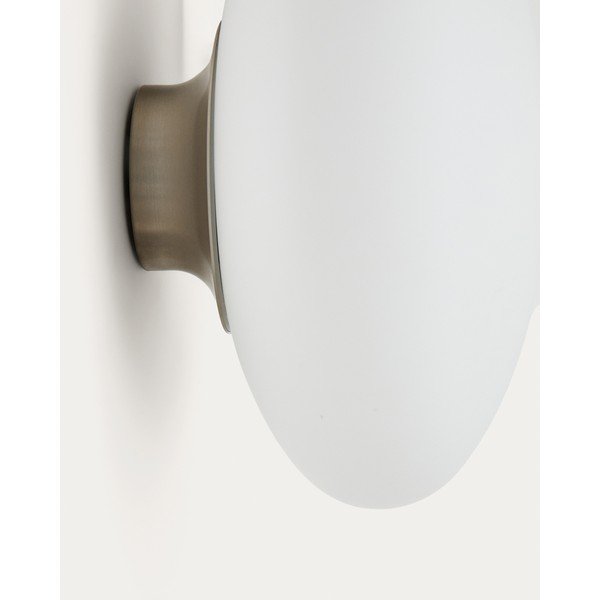 Bijela/u srebrnoj boji zidna lampa ø 26 cm Bamila – Kave Home-image-4