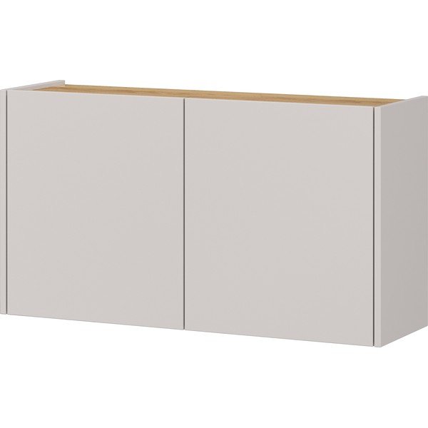 Krem viseći ormarić u dekoru hrasta 93x52x29 cm Libbiano – Germania