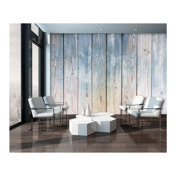 Flis tapeta 416 cm x 254 cm Wood – Vavex-image-1