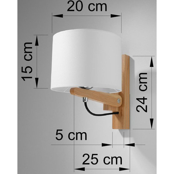 Zidna lampa Sollux Donna-image-1