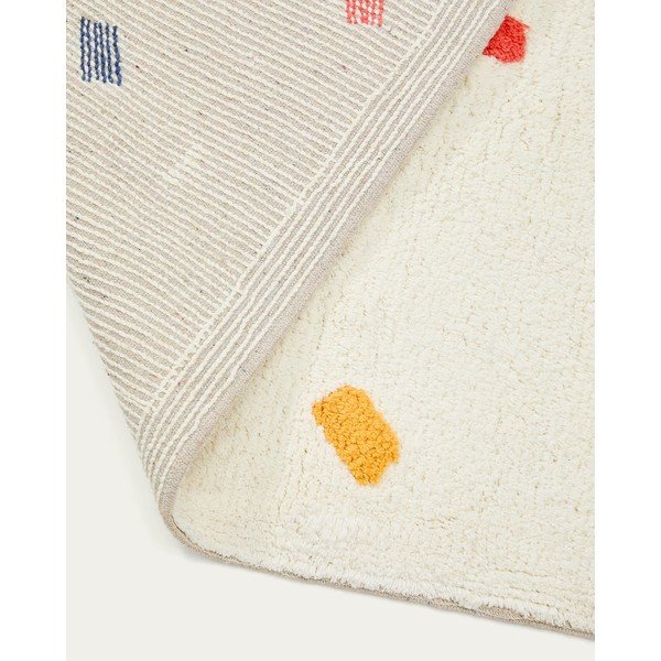 Krem pamučan dječji tepih 150x200 cm Epifania – Kave Home-image-3