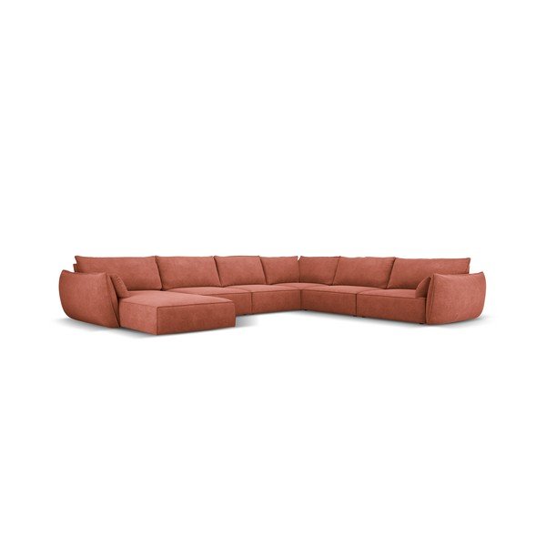 Crvena kutna garnitura (desni kut) Vanda - Mazzini Sofas-image-2