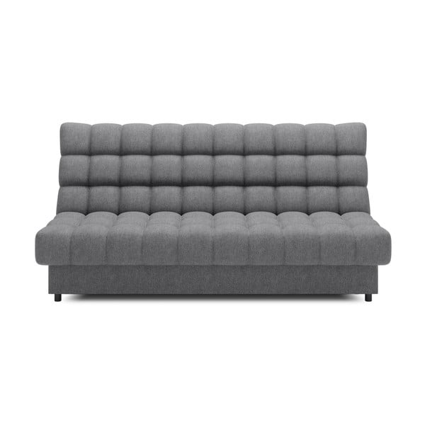 Siva sklopiva/s prostorom za odlaganje sofa od šenila 197 cm Clareta – ELTAP