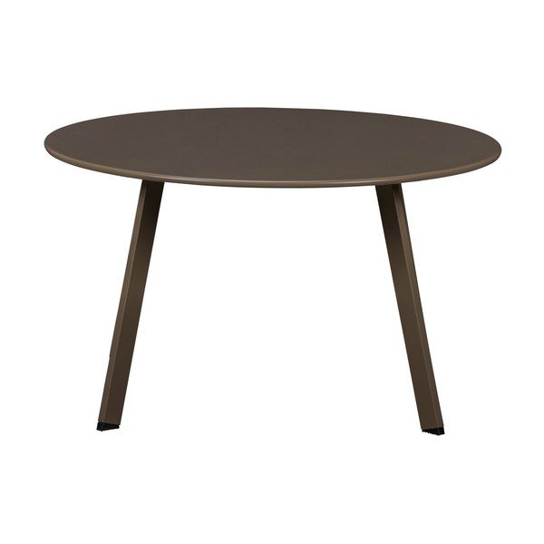 Metalni okrugao vrtni stolić za kavu ø 70 cm Fer – WOOOD