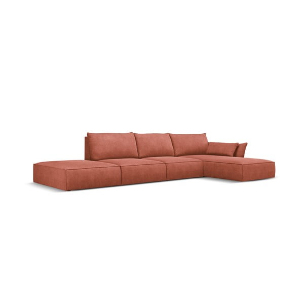 Crvena kutna garnitura (desni kut) Vanda - Mazzini Sofas-image-3