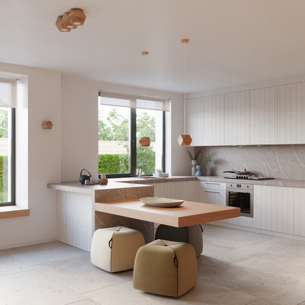 Reflektor u prirodnoj boji 12x12 cm Vige – Sollux-image-1