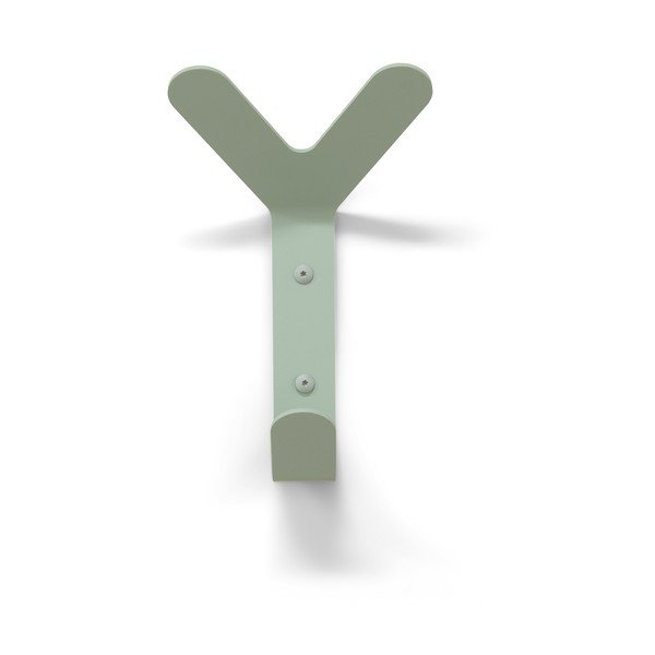 Prljavo zelena željezna zidna kuka Frondo – Spinder Design-image-2
