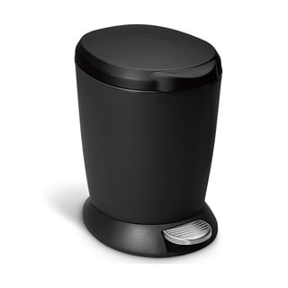 Crna kanta za otpatke za kupaonicu simplehuman, 6 l