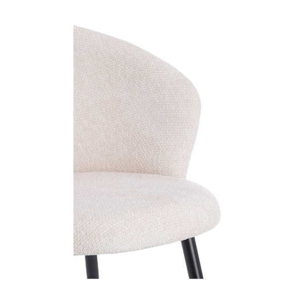 Krem metalne blagovaonske stolice u setu 2 kom Radaja – Light & Living-image-2