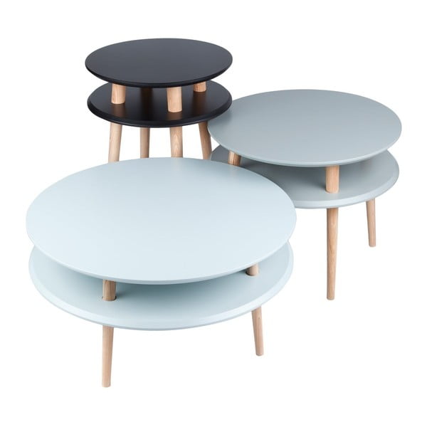 Bijela stol za kavu Ragaba UFO, Ø 70 cm-image-2