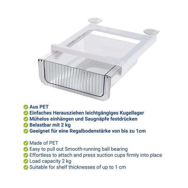 Plastičan organizator za hladnjak 27x24 cm Kira – Wenko-image-2