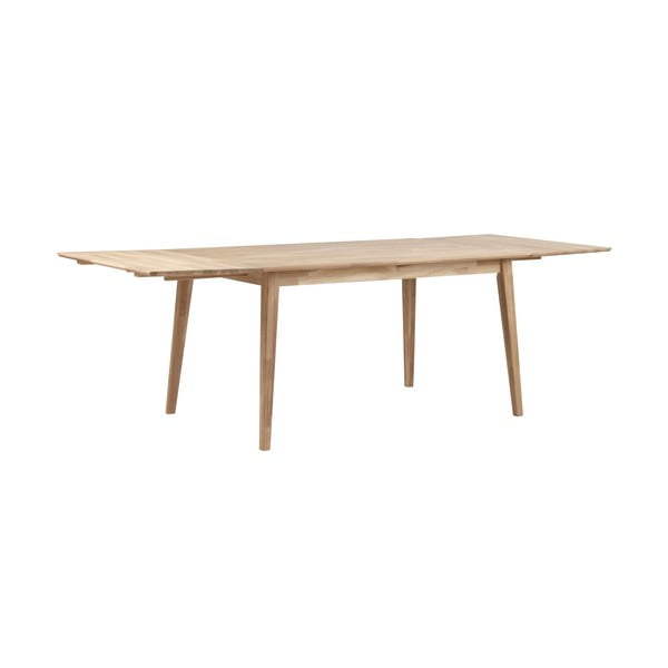 Ploča od svijetlog hrasta za proširenje sklopivog blagovaonski stola Rowico Filippa -image-3