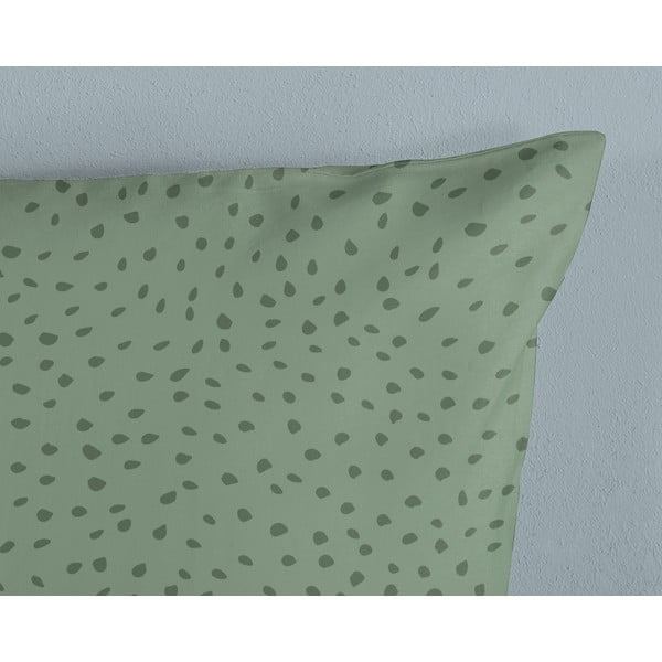 Zelena pamučna dječja posteljina za krevet za jednu osobu 140x200 cm Thabo – Good Morning-image-3