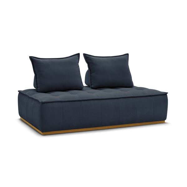 Tamno plava sofa od šenila 175 cm Elisa – Bobochic Paris-image-3