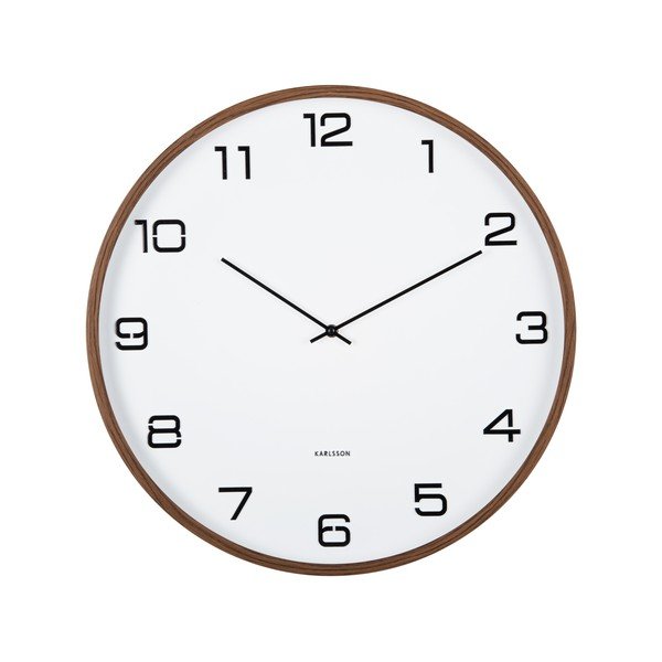 Zidni sat ø 51 cm Delicado – Karlsson