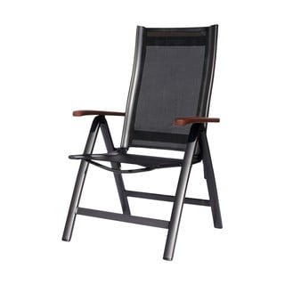 Crna metalna vrtna stolica Ass Comfort - Sun Garden