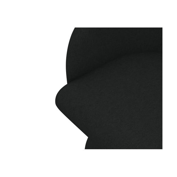 Crna podstavljena blagovaonska stolica Kanoa – Makamii-image-4