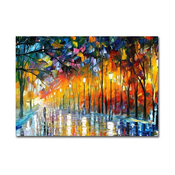 Zidna reprodukcija na platnu Leonid Afremov, 100 x 70 cm