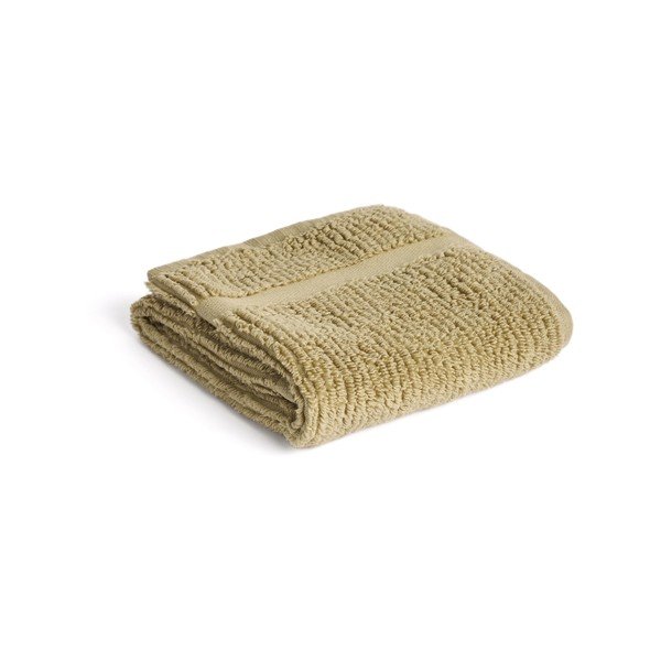 Zeleni pamučan ručnik od frotira 30x50 cm Olvira – Kave Home