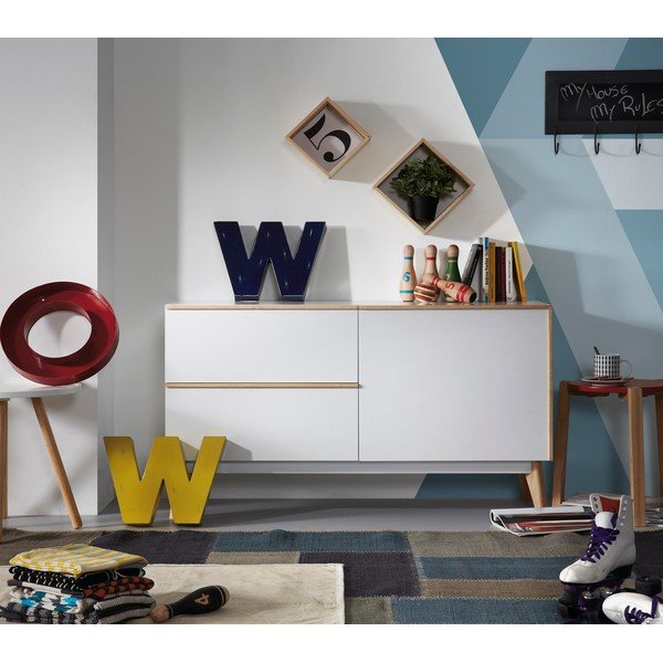 Bijela komoda Kave Home Meety-image-4