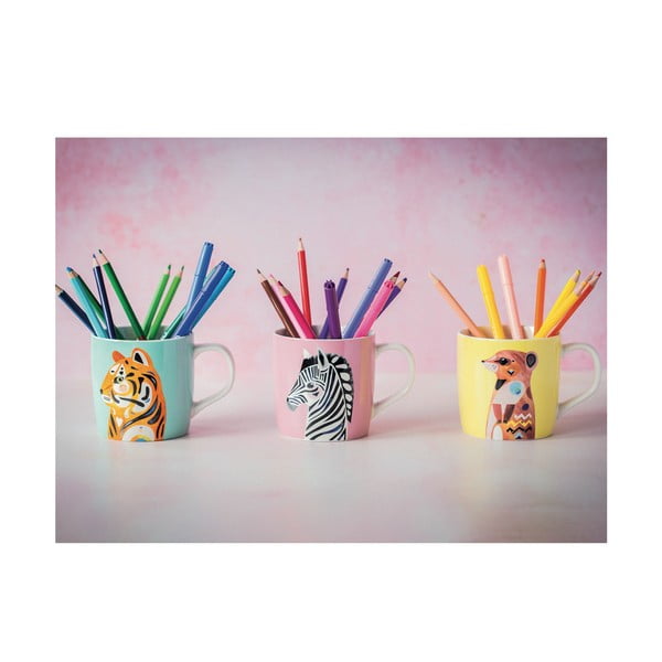 Plava porculanska šalica Maxwell & Williams Pete Cromer Tiger, 375 ml-image-2