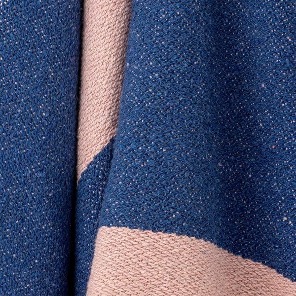 Plava/ružičasta deka 130x160 cm Cadeo – Bloomingville-image-4