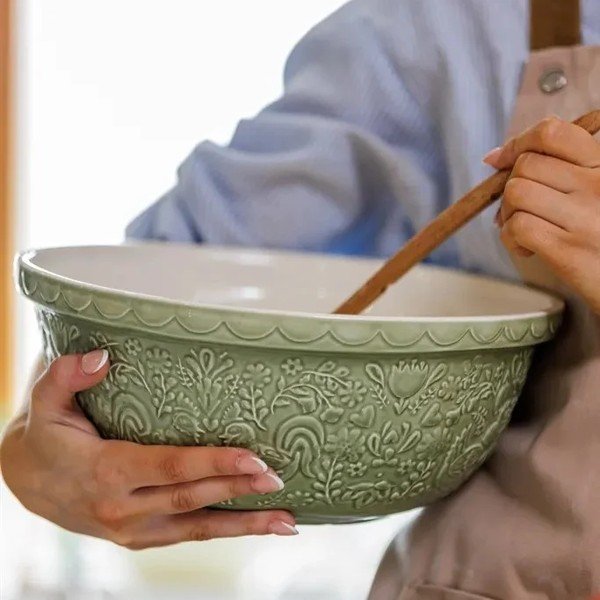 Zelena keramička zdjela ø 29 cm Home to Roost – Mason Cash-image-1