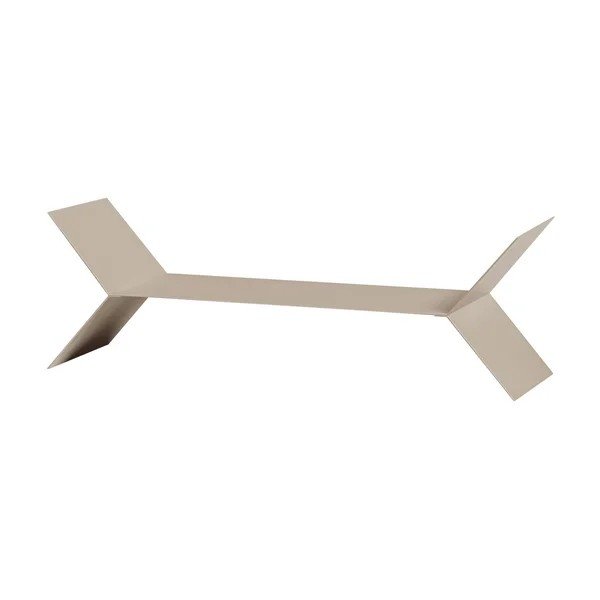 Bež metalne police u setu 3 kom 80 cm Lorin – WOOOD-image-3