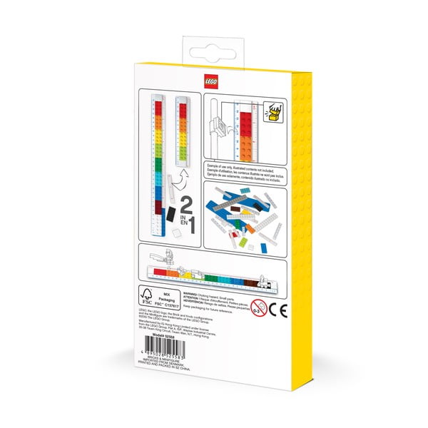 Sklopivo ravnalo s mini figuricom LEGO®, 30 cm-image-2