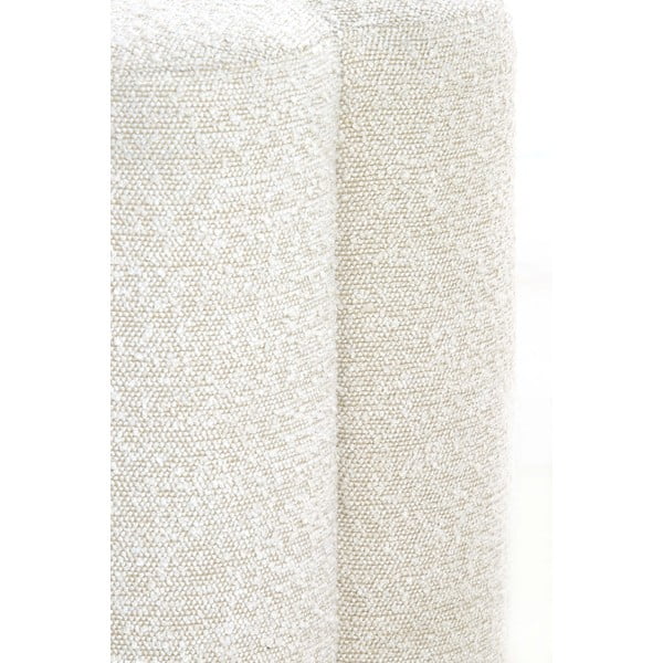 Krem tabure od bouclé tkanine Nalani – Light & Living-image-4