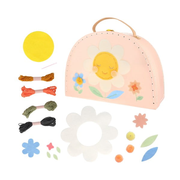 Kreativna igračka Flower Embroidery Suitcase – Meri Meri