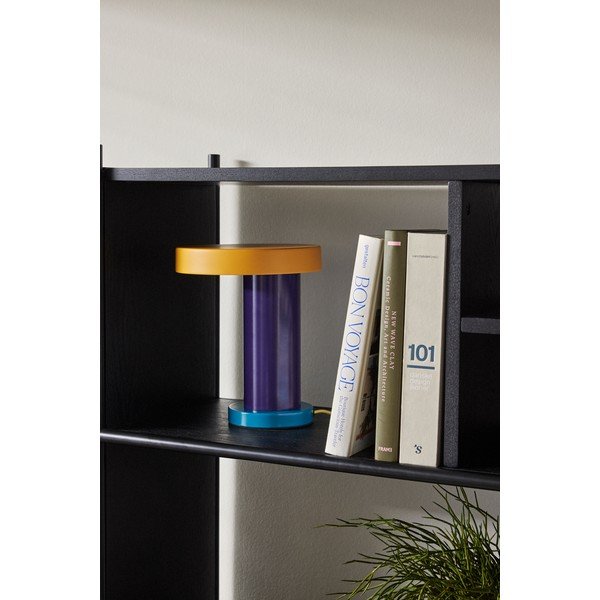 Ljubičasta LED stolna lampa s mogućnosti zatamnjivanja (visina 25 cm) Magic – Hübsch-image-2