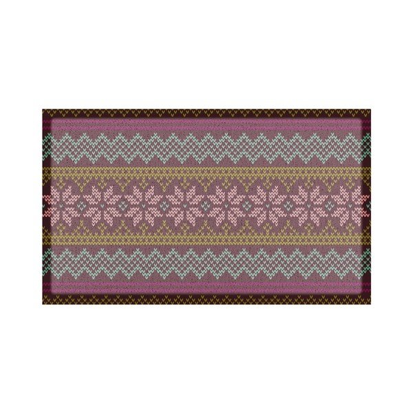 Otirač od reciklirane plastike 40x70 cm Fair Isle  – Artsy Doormats