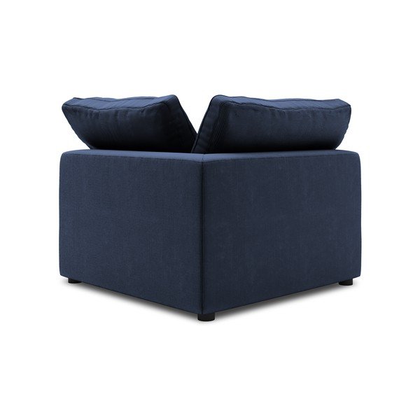 Tamnoplavi obostrani kutni dio modularne sofe od samta Windsor & Co Sofas Galaxy-image-2