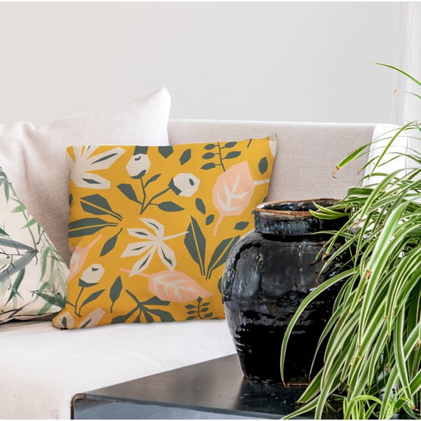 Pamučni jastuk Butter Kings Square Plants, 45 x 45 cm-image-1
