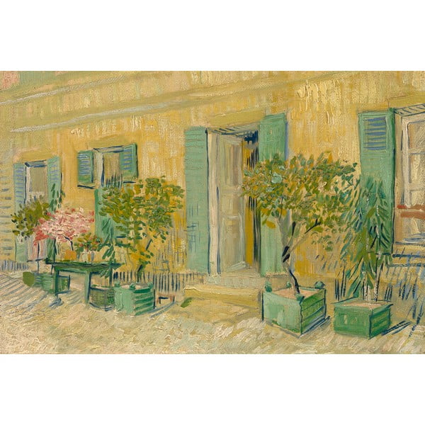 Slika reprodukcija 90x60 cm Exterior of a Restaurant in Asnières, Vincent van Gogh – Fedkolor