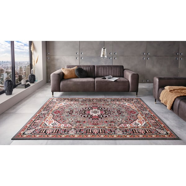Sivo-smeđi tepih Nouristan Skazar Isfahan, 80 x 150 cm-image-1