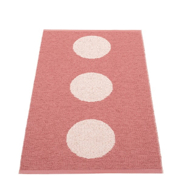 Svijetlo crveni unutarnji i vanjski tepih 70x120 cm Vera Pop Blush – Pappelina