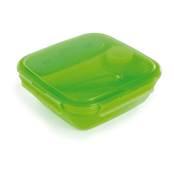 Zelena kutija za objed s priborom za jelo i hladnjakom Snips Lunch, 1,5 l-image-2