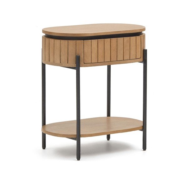 Noćni ormarić od drva manga Licia - Kave Home-image-3