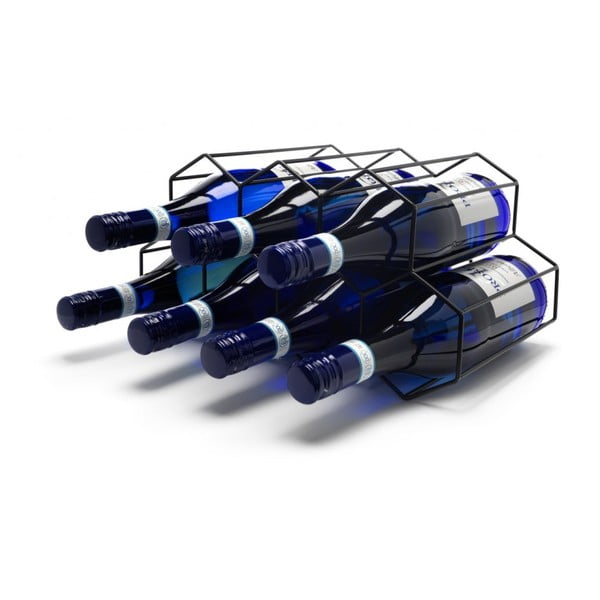 Crni metalni stalak za vino - Leopold Vienna-image-4