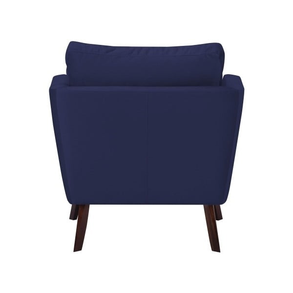 Mornarsko plava fotelja Mazzini Sofas Elena-image-1