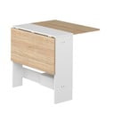 Proširiv blagovaonski stol s pločom stola u dekoru hrasta 76x28 cm Papillon – TemaHome