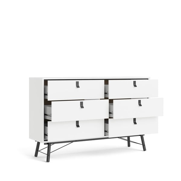 Bijela komoda Tvilum Ry, 150 x 95 cm-image-3